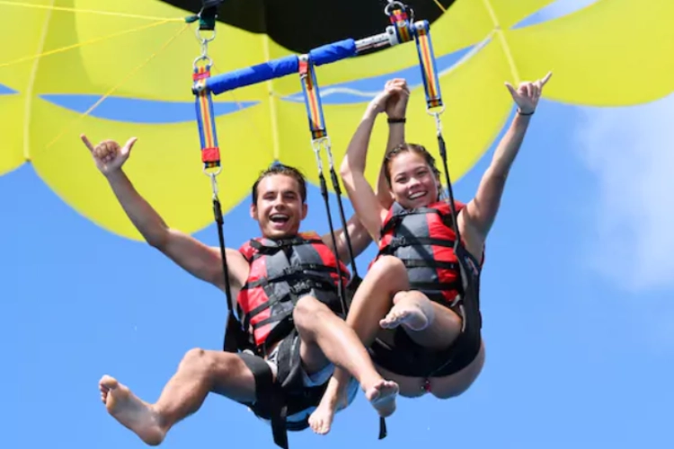 parasailing